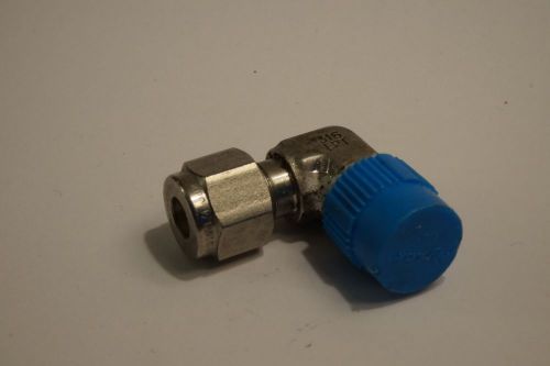 Hy-lok 1/4&#034; tube compression to 1/4 npt male 90 degree 316 stainless steel &#034;lpt&#034; for sale