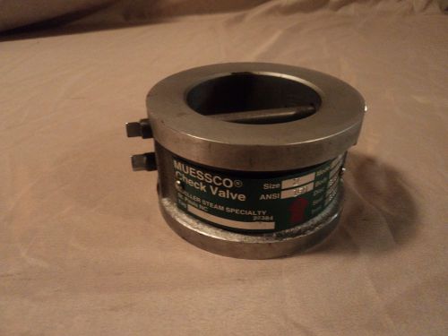 Muessco 2&#039;&#039; 150# stainless steel check valve model 72 for sale