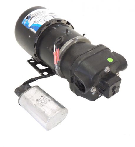 Itt jabsco 31801-7000 industrial diaphragm pump &amp; capacitor 3-gpm 115v/ warranty for sale