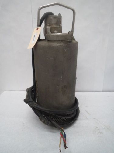 GOULDS 38311-033 CF8M STAINLESS SUCTION 3IN 575V SUBMERSIBLE PUMP B204638