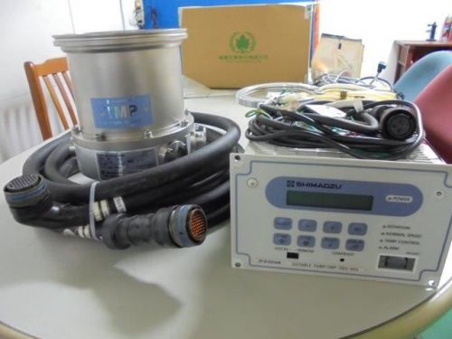 Shimadzu TMP-403LM Turbo Molecular Vacuum Pump Set - Pump w/ Controller &amp; Cables