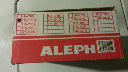 Aleph ha-125d aleph 125ft-otdr/250ft-indr pe beams  ***new in box***  ha125d for sale