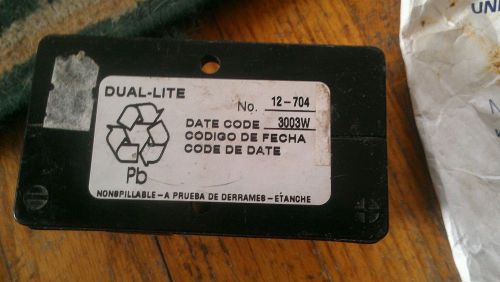 Dual-lite 12704 battery for sale