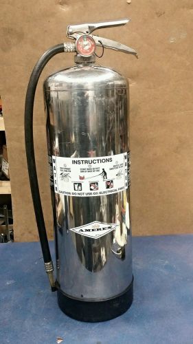 2 1/2 GALLON AMEREX WATER FIRE EXTINGUISHER MODEL 240 AIR PRESSURE (NICE)