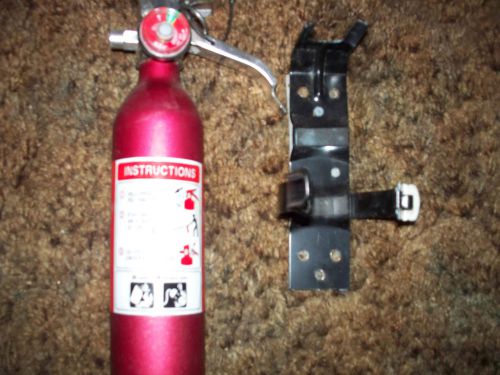 fire extinguisher by apc red 1 lb rechargeble for cars , trucks, auto, atv