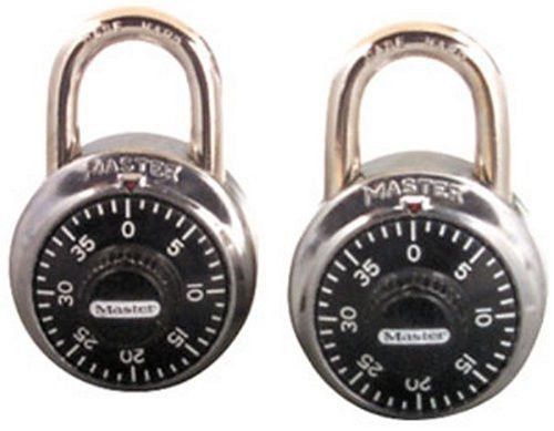 New Master Lock Combination-Alike Locks, 2-Pack, 1500T