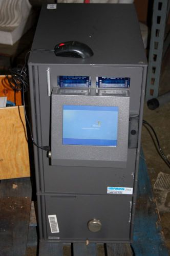 Brinks ComputSafe Galileo Two Door Smart Money Safe Cash Handling ATM Machine