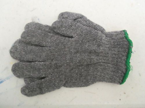 1 dozen Magid Grey Cotton/Polyester Gloves, 8&#034; Length - Men&#039;s Size Medium
