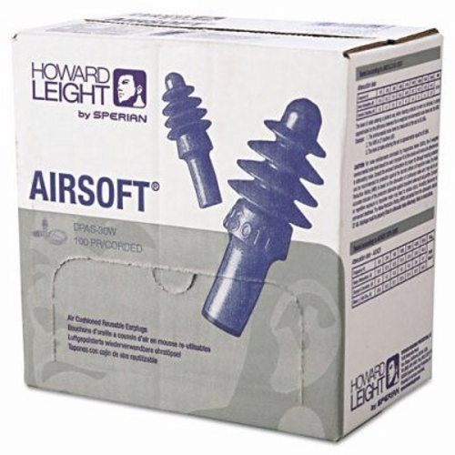 Howard Leight DPAS-30W AirSoft Multiple-Use Earplugs (HOWDPAS30W)