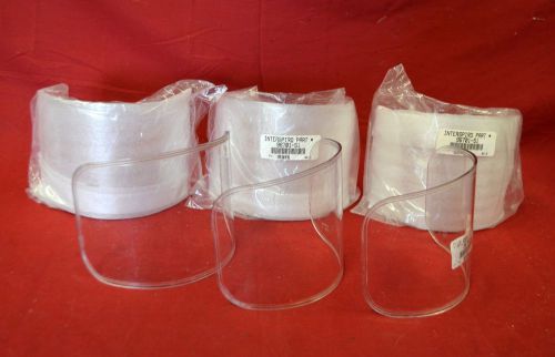 Lot of 6 NEW Interspiro Spiromatic 96701-51 SCBA Full Face Mask Lens/ Visors  L