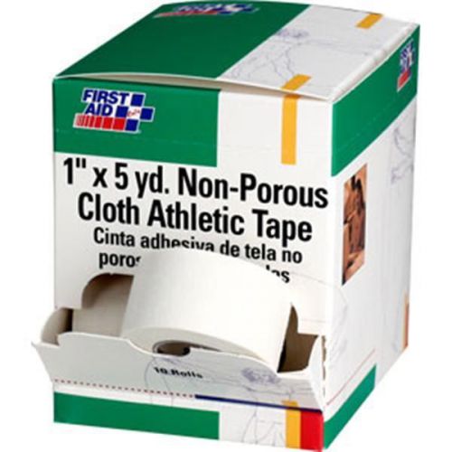Athletic tape, non-porous cloth (1&#034; x 5 yd, 10/box), h638f for sale