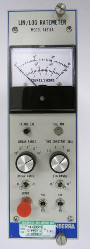 Canberra 1481la lin/log ratemeter nim bin module tennelec for sale