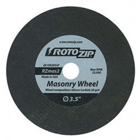3-1/2&#034; Masonry Cut-Off Zip Wheels (Pack of 2)