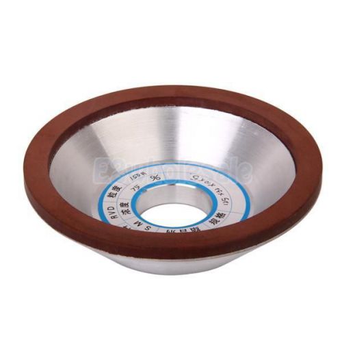 125mm Bowl-shaped Diamond Grinding Wheel Cup Grit 150 Cutter Grinder for Carbide