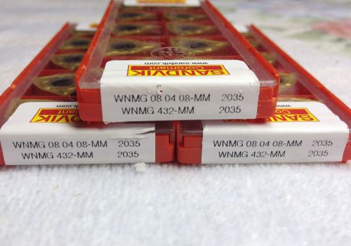 Sandvik wnmg 432-mm 080408-mm 2035 carbide insert for sale