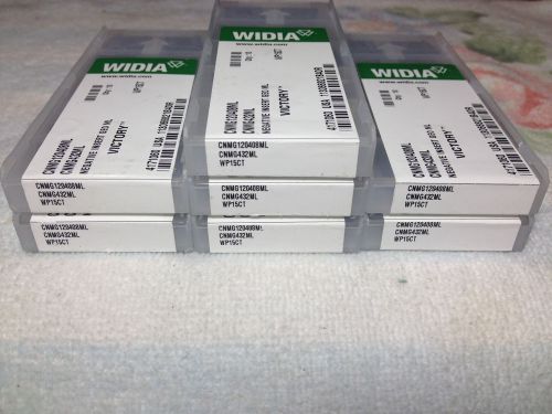 Widia cnmg 432-ml 120408-ml wp15ct carbide insert for sale