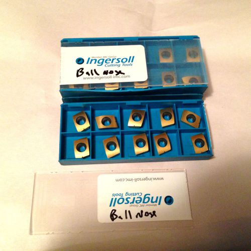 38 PIECES INGERSOLL INSERTS BDE 323 R004 IN2530 BALL NOSE