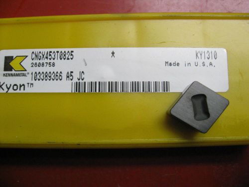 CNGXT0825 KY1310 KENNAMETAL CERAMIC TURNING INSERTS