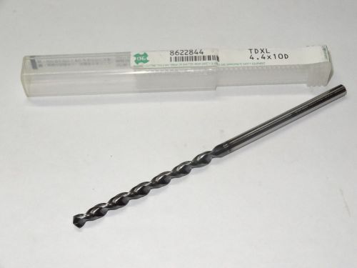 Osg 4.4mm 0.1732&#034; wxl fast spiral taper long length twist drill cobalt 8622844 for sale