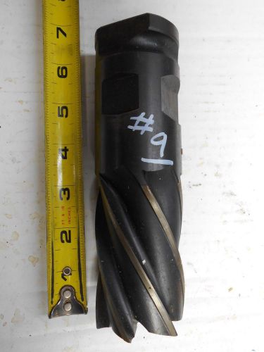 2&#034;end mill    2&#034; shank trw  m-42   #9 for sale