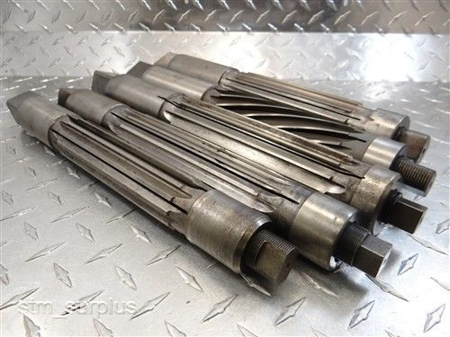 LOT OF 5 EXPANSION REAMERS 1-7/16&#034; TO 1-3/4&#034; UNION MORSE F&amp;D