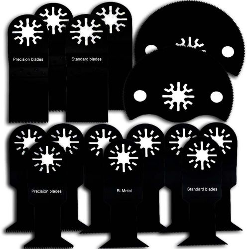 15PCS of  Mix Pack Oscillating Multi Tool Saw Blades fits Rockwell Sonicrafter