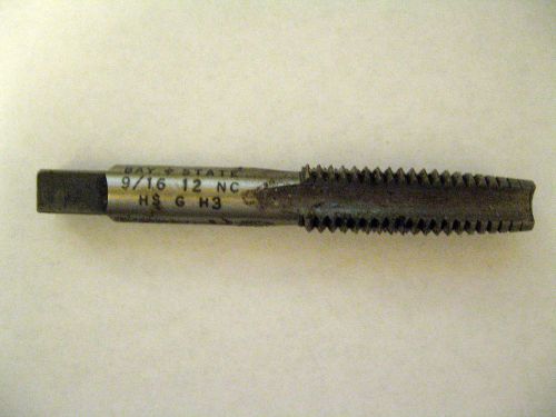 Bolt  tap   bay &amp; state  9/16&#034; 12 nc hs g h3  -  used for sale