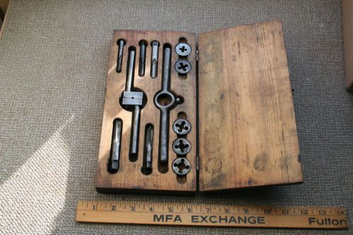 Vintage STAR USA Tap &amp; Tool Die Set in Wood Box