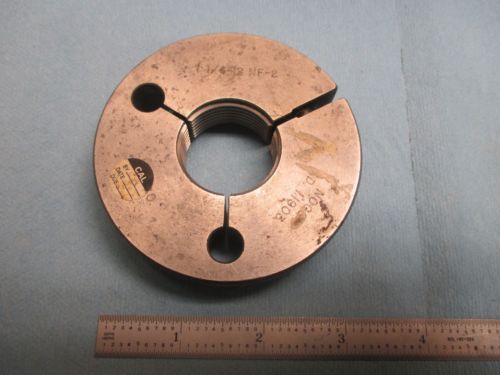 1 1/4 12 NF2 THREAD RING GAGE NO GO ONLY 1.250 P.D. = 1.1903 MACHINIST TOOLING