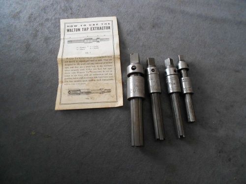 Walton tap extractor set of 4 for sale