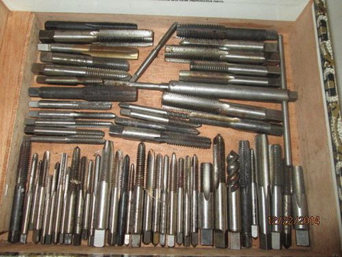 MACHINIST LATHE MILL Lot of Machinist Taps for Threading op