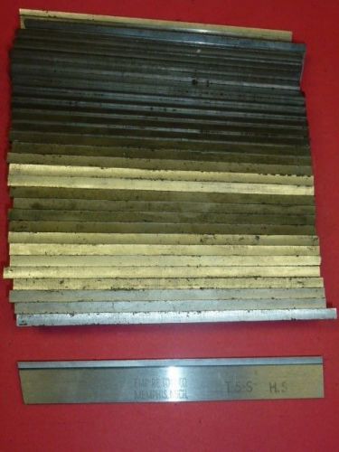 LOT of (30) EMPIRE TOOL Co. PARTING CUT-OFF BLADES, T-5-S HS
