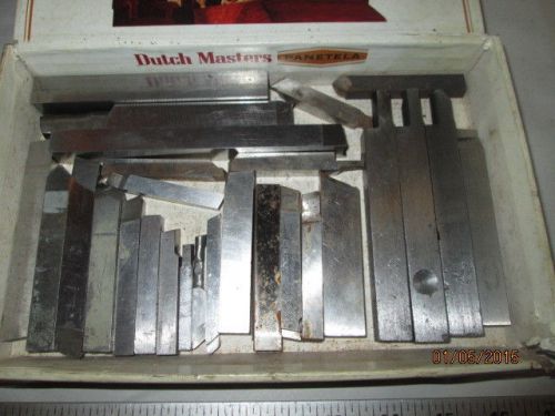 MACHINIST LATHE MILL Large Lot of Machinist Lathe Cutting Bits for Tool Post n