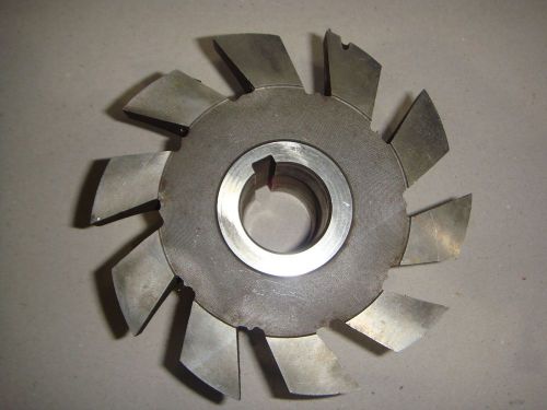 Poland 1/2&#034; thick x 5-1.2&#034; d x 2/3/4&#034; t x 1-1/4 bored 10 blade  milling cutter  for sale