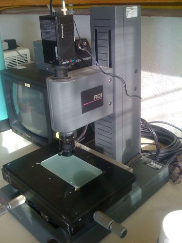 ROI - RAM OPTICAL Digital Video Microscope, illuminator, screen, Panasonic TV