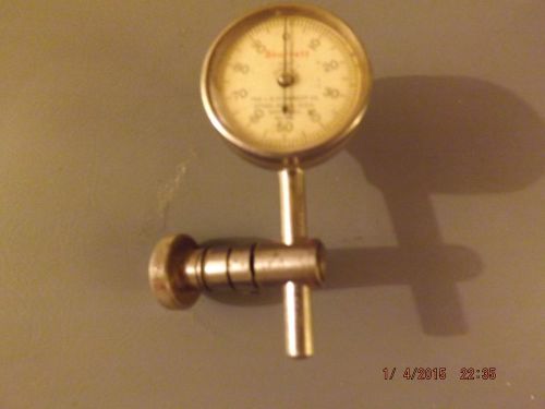 Vintage starrett 001 inch dial test indicator no 196 for sale