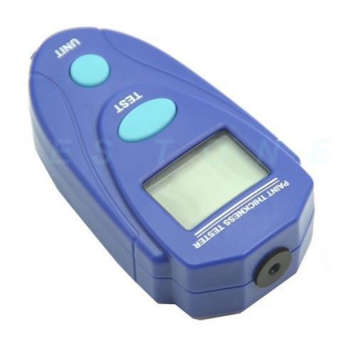 Digital LCD Paint Thickness Tester Gauge Car AUTO Painting Thickness Tester
