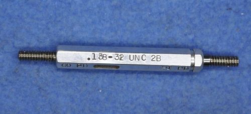 6-32 unc-2b thread plug gage go no/go - .138 - 32 t.p.i. - pmc industries for sale