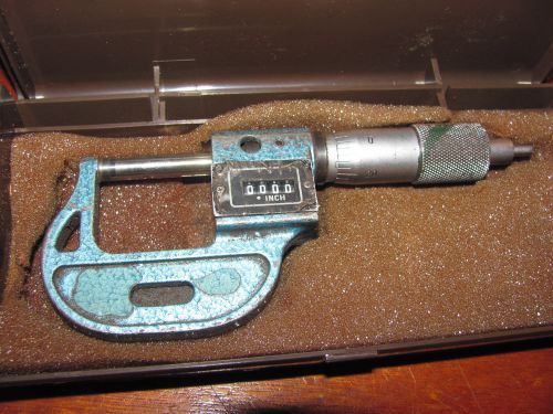 FOWLER 0 TO 1 INCH DIGIT MICROMETER