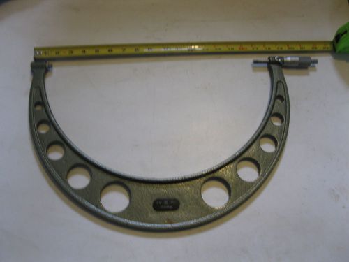 mitutoyo 15&#034; to 16&#034; micrometer..001.carbide tips.