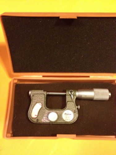 Mitutoyo 0-1&#034; indicating micrometer  no. 510-202 for sale