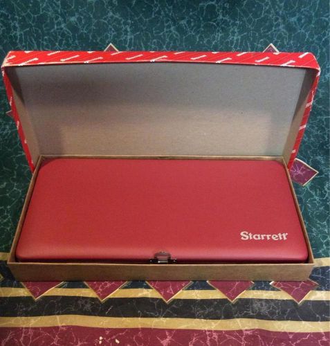 Starrett S384-3Z Steel Precision Parallels Set 1/2&#034; Thickness 6&#034; Length 5 Pairs
