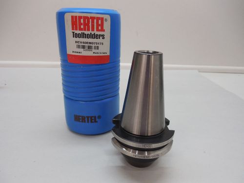 Hertel hcv40em075175 cat v40 3/4&#034; bore end mill tool holder new for sale