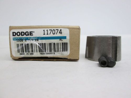 New dodge 117074 1008 x 7/8 kw taper-lock 7/8 in bushing d319559 for sale