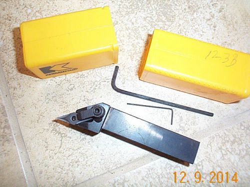 Unknown  kennametal  new machinist lathe tool holder   3/4 x 1/2 &#034;  &amp; wrench for sale
