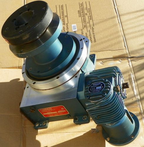 Camco 902rdm8h32-270 rdm index drive 40.1 ratio + 7.8d clutch &amp; leeson motor for sale