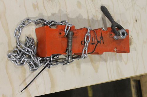 Ridgid 461 pipe welding clamp vise for sale