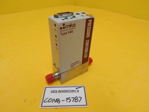Mks instruments 640a-27996 pressure controller amat 1350-00654 used working for sale