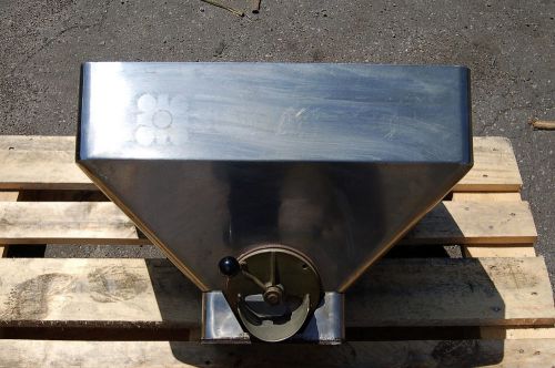 Hopper funnel stainless steel material liquid solid food feeding bin industrial for sale