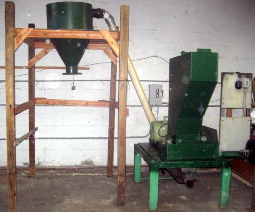 Granulator, 20 Horse Powered Plastic Grinder. Recycling Plastic. Best Offer.